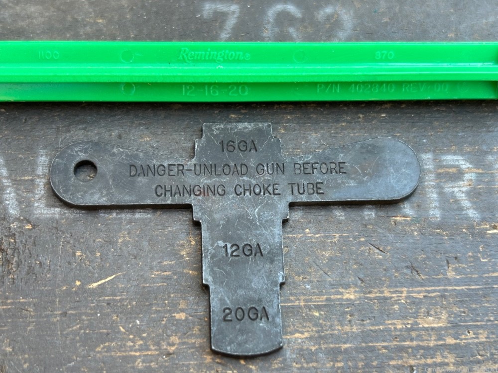 Remington 870, 1100, 1187 etc Choke Wrench/Key Mag Plug-img-1