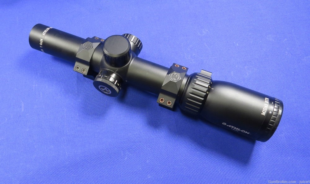 Athlon Optics Midas BTR 1-6x24 LVPO Riflescope w/ Illuminated Reticle-img-6