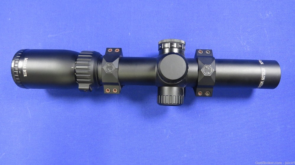 Athlon Optics Midas BTR 1-6x24 LVPO Riflescope w/ Illuminated Reticle-img-1