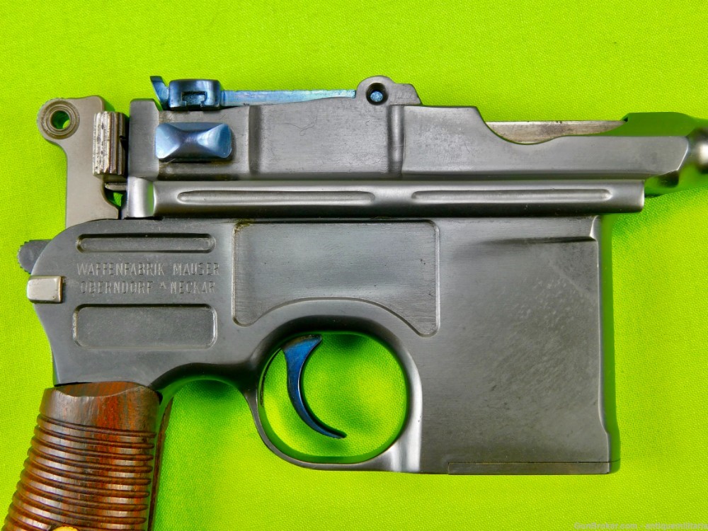 German Germany WW1 Mauser C96 Broomhandle 7.63 Bolo Pistol-img-19