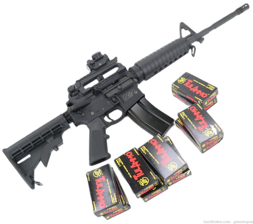 Smith & Wesson M&P-15R 5.45x39mm 16" w/ 200 Rounds Russian Tula Ammo!-img-0