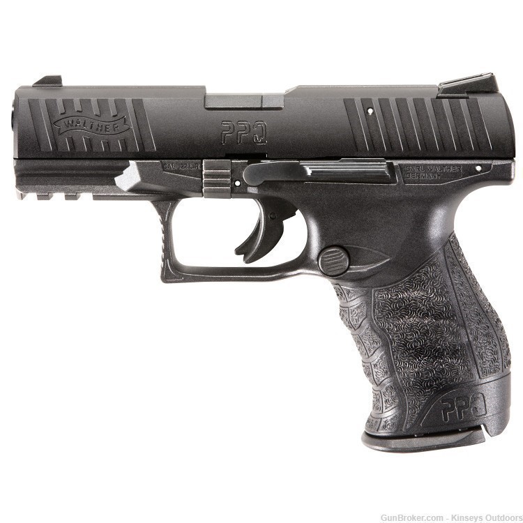 Walther PPQ M2 Pistol 22 LR 12+1 Black Polymer 4 in.-img-0