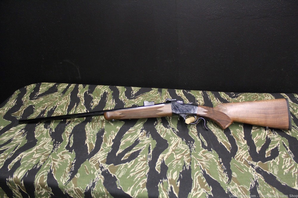 Winchester Model 1885 Low Wall 223 Rem Scope Bases 24" Octagonal Barrel-img-12