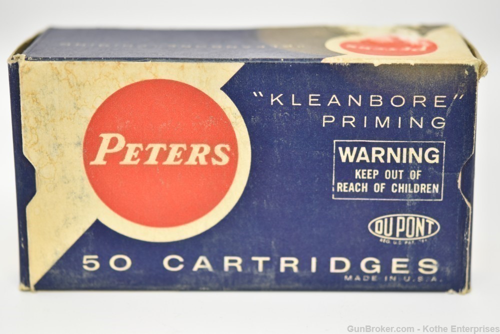 Peters Vintage 38 Special Police Special Lead 50 Rounds 158 Grain-img-0