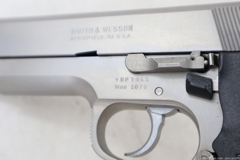 Rare Very Nice Smith & Wesson 1076 10mm Pistol W/ Original Box W/ 4.25" BBL-img-10