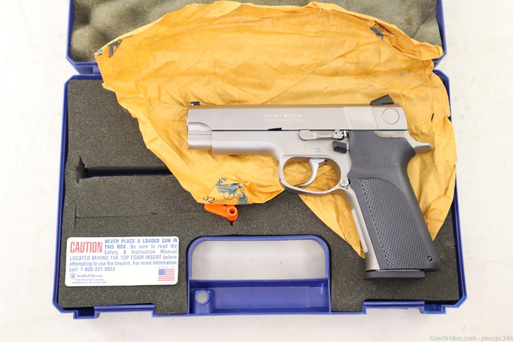 Rare Very Nice Smith & Wesson 1076 10mm Pistol W/ Original Box W/ 4.25" BBL-img-3