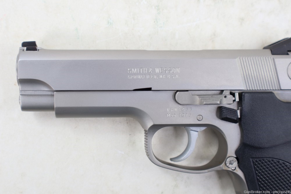 Rare Very Nice Smith & Wesson 1076 10mm Pistol W/ Original Box W/ 4.25" BBL-img-9
