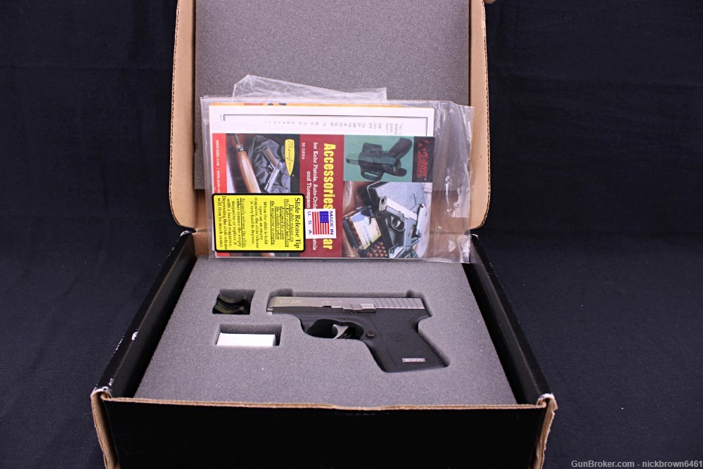 KAHR ARMS CW380 STAINLESS STEEL .380 ACP 2.5" BBL FACTORY BOX POCKET PISTOL-img-2