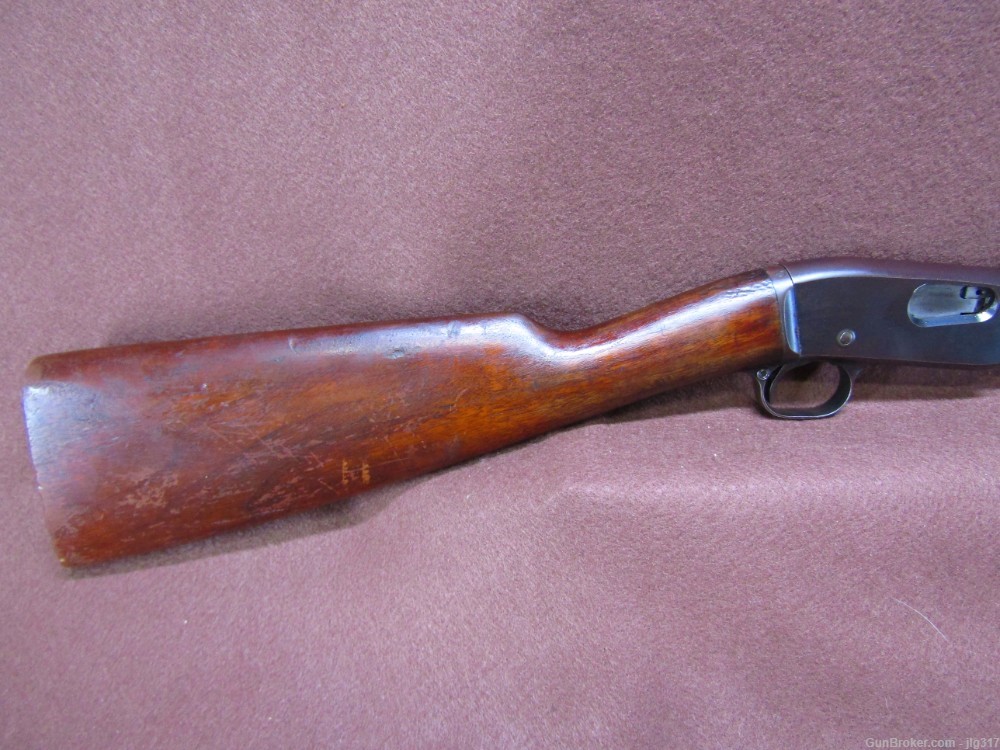 Remington Model 12 22 S/L/LR Pump Action Rifle-img-1