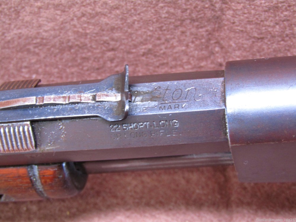 Remington Model 12 22 S/L/LR Pump Action Rifle-img-13