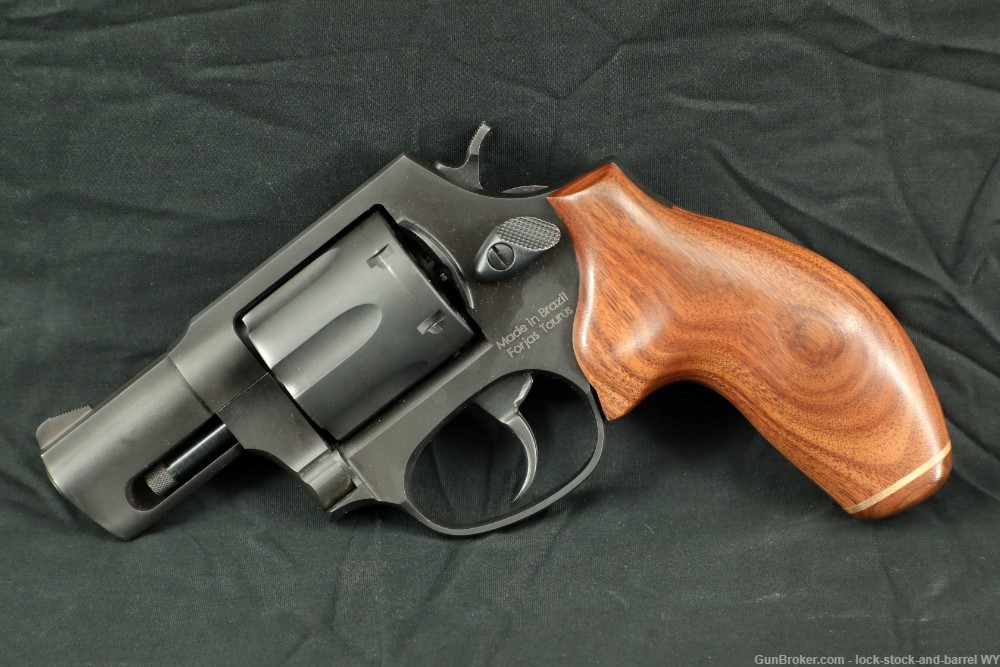 Taurus 856 .38 Special 2” Snub Nose 6-Shot Revolver w/ Box & Extra Grips-img-6