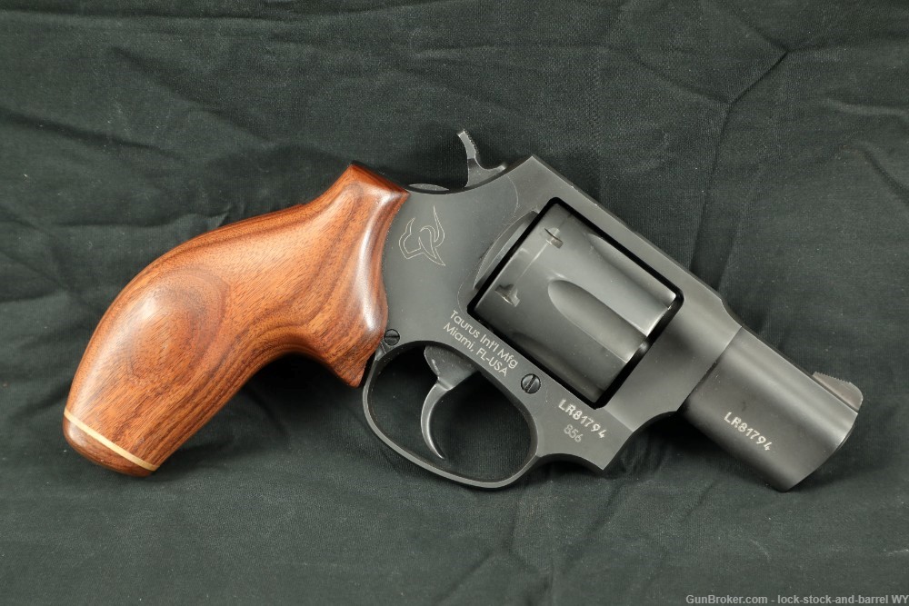 Taurus 856 .38 Special 2” Snub Nose 6-Shot Revolver w/ Box & Extra Grips-img-3