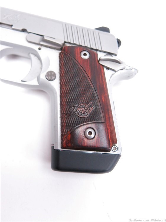 Kimber Micro 9 Stainless Rosewood 3.15" 9mm Semi-Auto Pistol w/ Mags AS IS-img-7