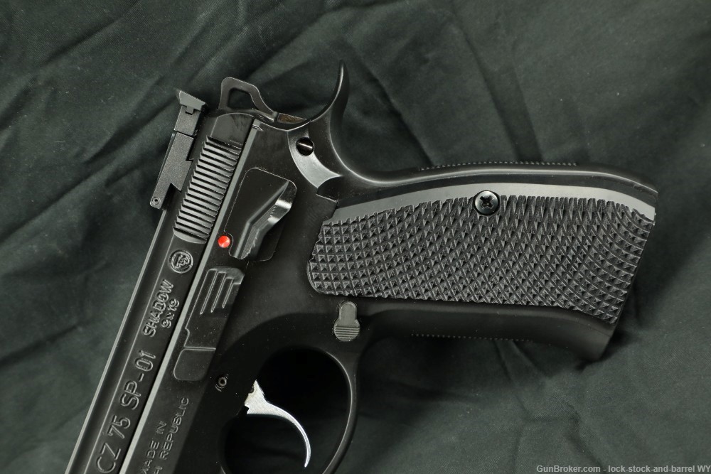 Czech CZ 75 SP-01 Shadow II 9mm 4.4” Semi-Auto DA/SA Pistol LNIB-img-8