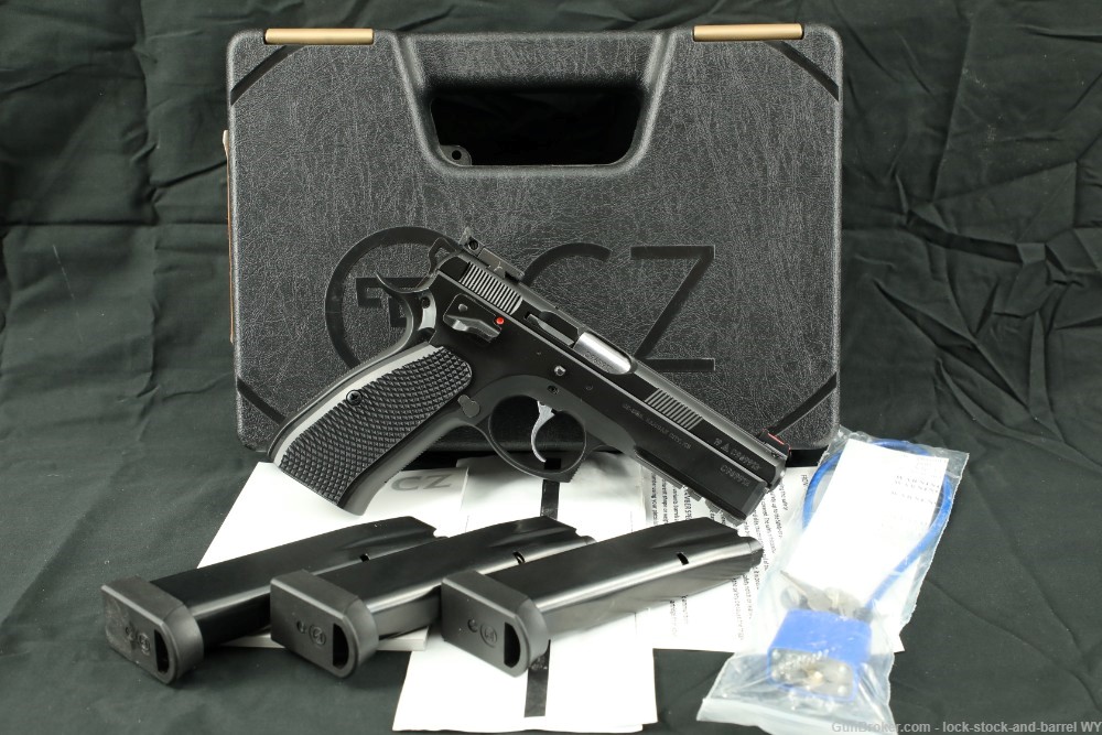 Czech CZ 75 SP-01 Shadow II 9mm 4.4” Semi-Auto DA/SA Pistol LNIB-img-2