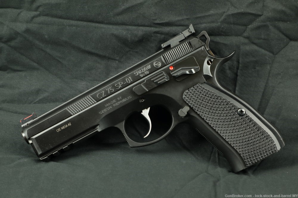 Czech CZ 75 SP-01 Shadow II 9mm 4.4” Semi-Auto DA/SA Pistol LNIB-img-6