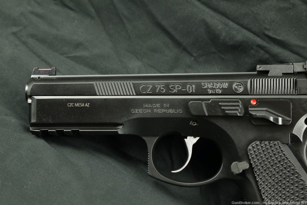 Czech CZ 75 SP-01 Shadow II 9mm 4.4” Semi-Auto DA/SA Pistol LNIB-img-7