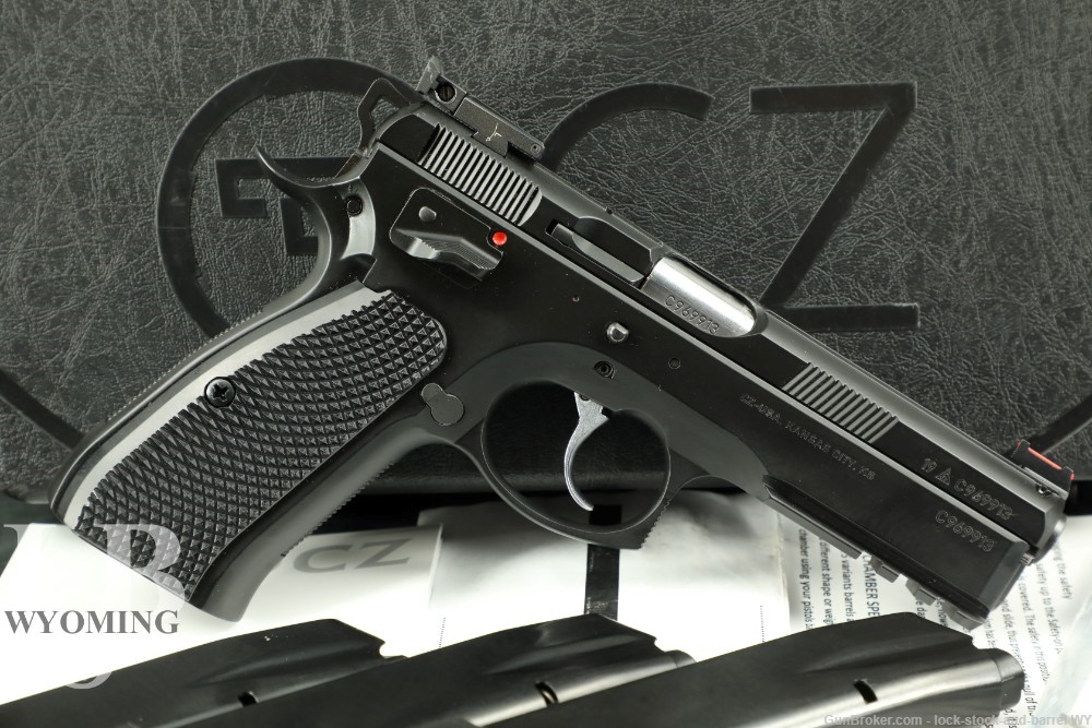 Czech CZ 75 SP-01 Shadow II 9mm 4.4” Semi-Auto DA/SA Pistol LNIB-img-0