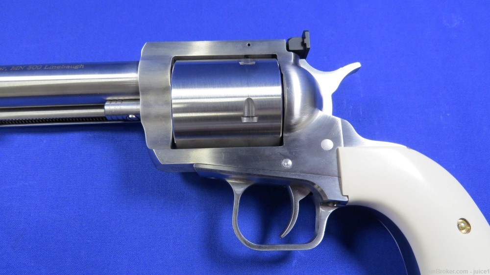 Magnum Research BFR .500 Linebaugh 7.5” Large Bore Single-Action Revolver -img-4