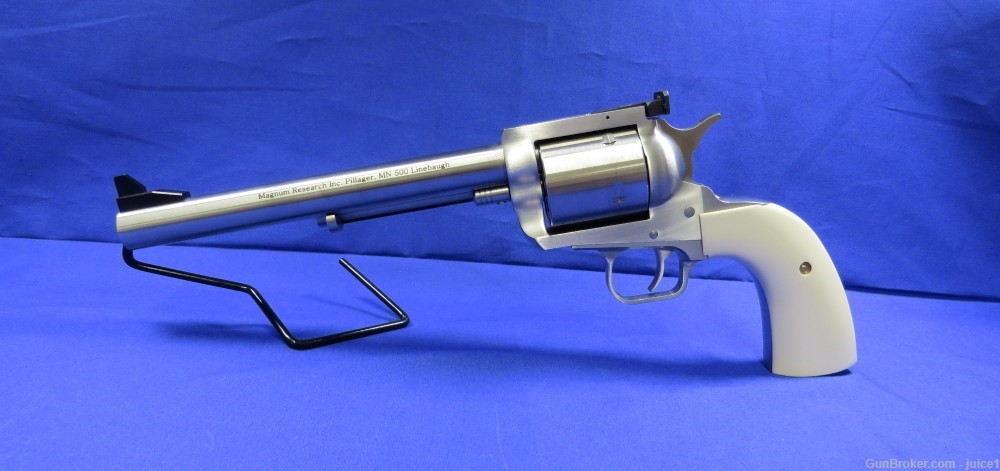 Magnum Research BFR .500 Linebaugh 7.5” Large Bore Single-Action Revolver -img-0