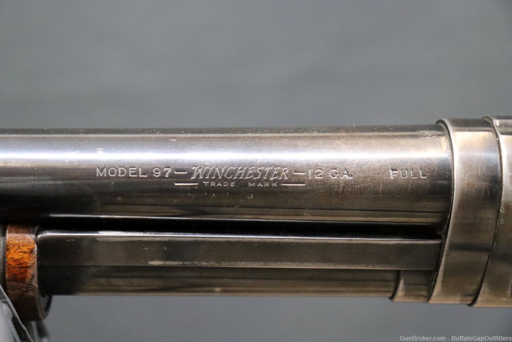 Winchester 97 12ga Pump Action Shotgun w/ Poly Choke-img-9