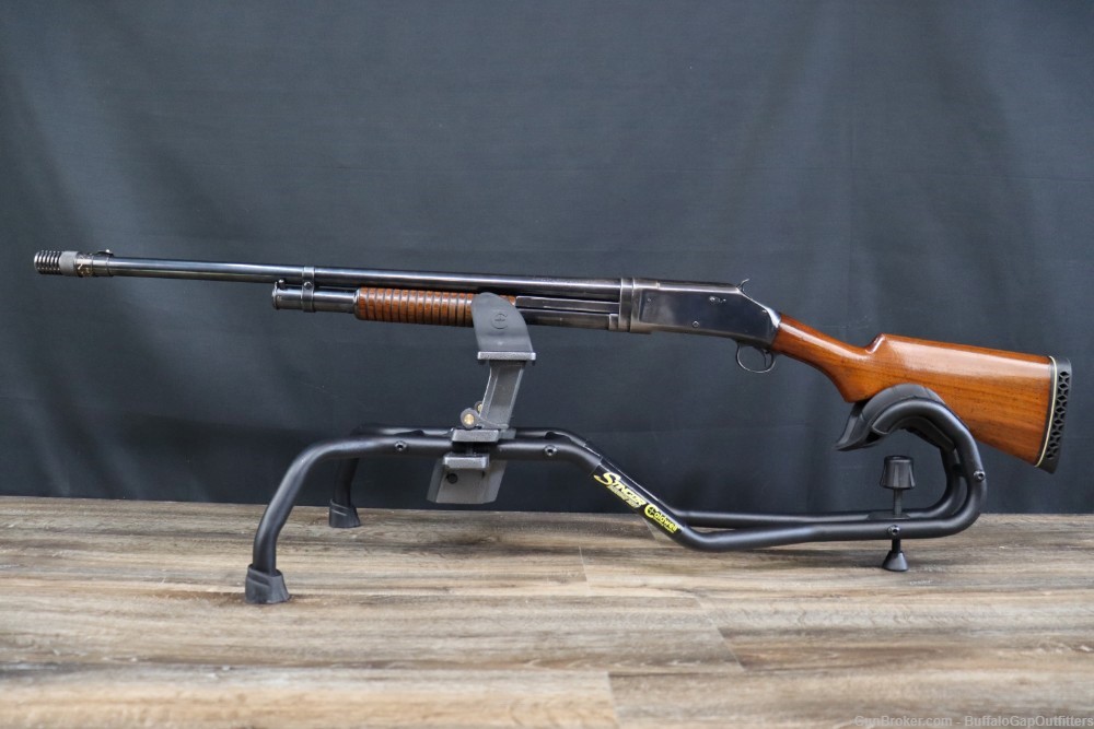 Winchester 97 12ga Pump Action Shotgun w/ Poly Choke-img-4
