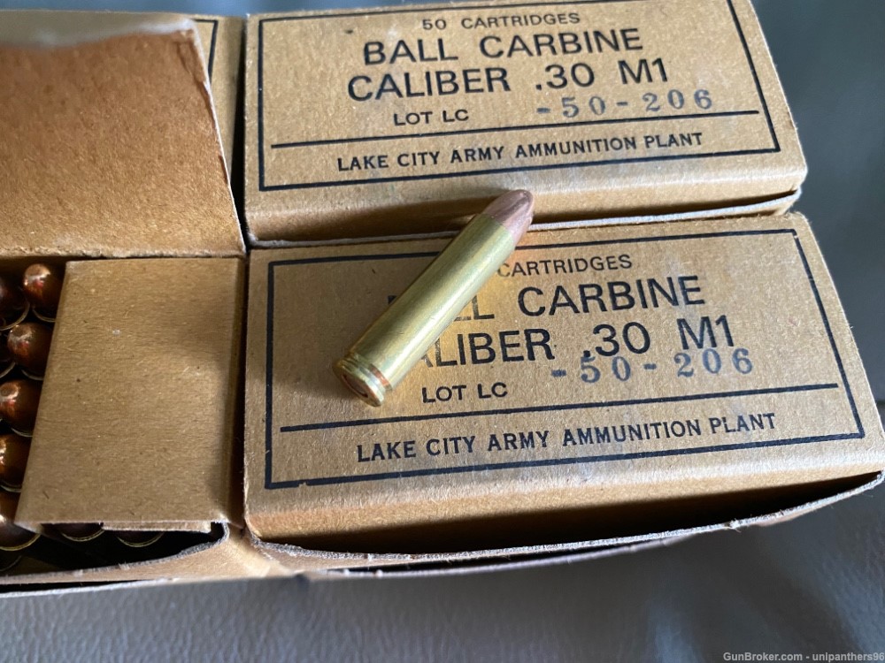 400 rds USGI Lake City LC .30 Carbine M1 Ball-img-2