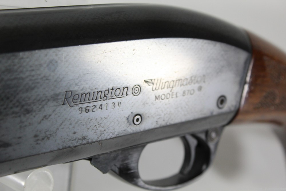 Remington 870 Wingmaster 12 Gauge Pump Action Shotgun 18.5" Barrel-img-19