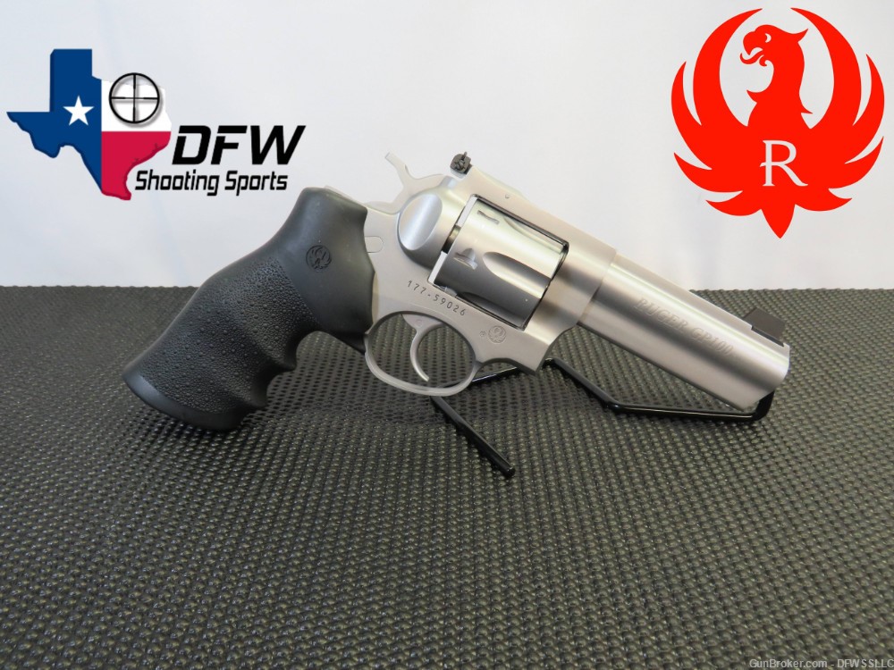 PENNY! RUGER GP100 CLEMENTS CUSTOM, 10MM, W/ 4" BARREL-img-0