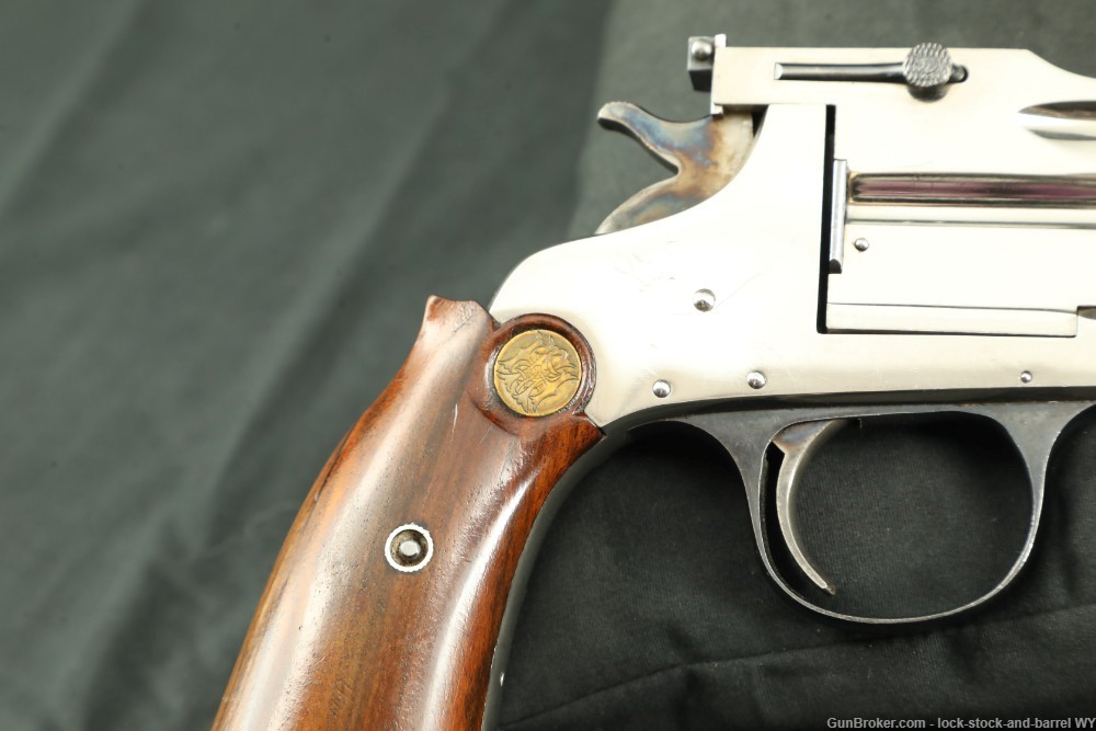 Serial Number “5” Hopkins & Allen 10 inch single-shot .22 Nickel Target C&R-img-19