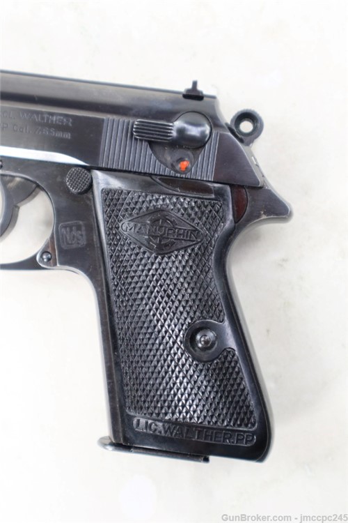 Rare Very Nice Manurhin Walther PP 7.65mm .32 ACP Pistol W/ Original Box -img-9