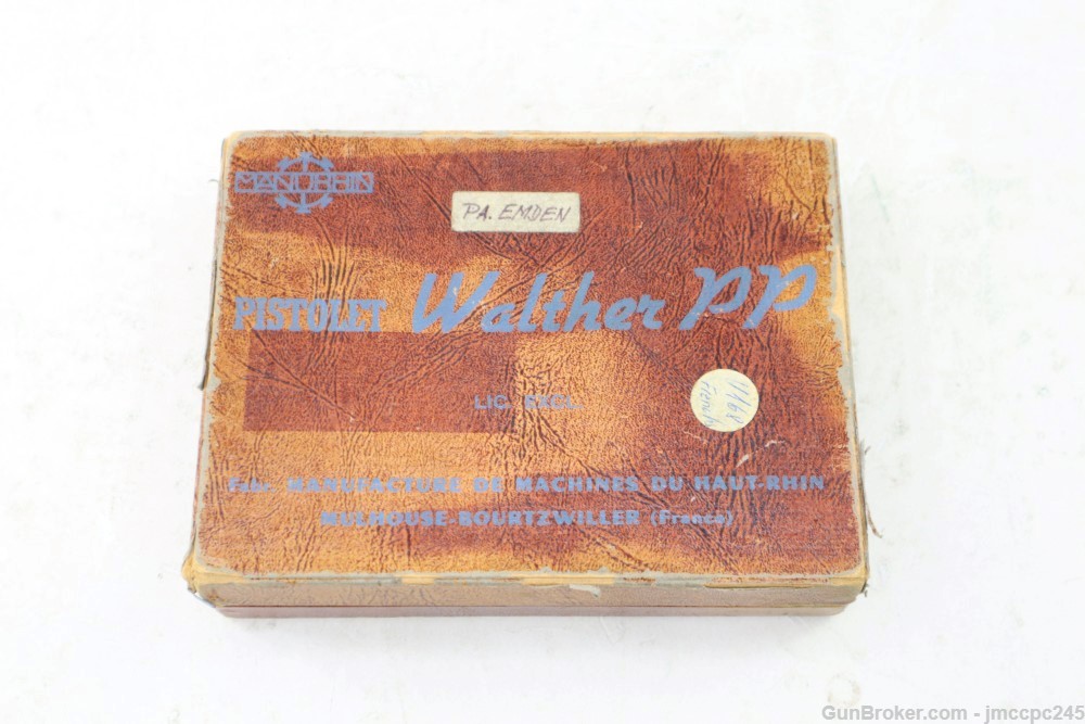 Rare Very Nice Manurhin Walther PP 7.65mm .32 ACP Pistol W/ Original Box -img-1