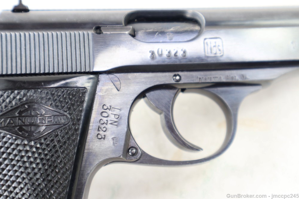 Rare Very Nice Manurhin Walther PP 7.65mm .32 ACP Pistol W/ Original Box -img-18