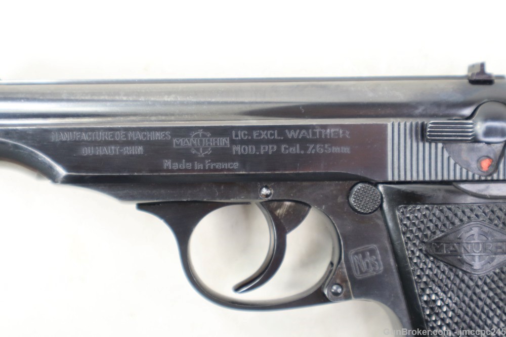 Rare Very Nice Manurhin Walther PP 7.65mm .32 ACP Pistol W/ Original Box -img-11