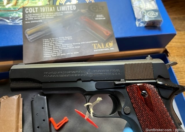 COLT 1911A1 70 Series TALO EDITION LIMITED 1 0f 200-img-6