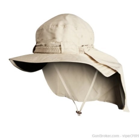 Glacier Glove 46KKBK-OS-TAN Boonie Hat w/Shade-img-0