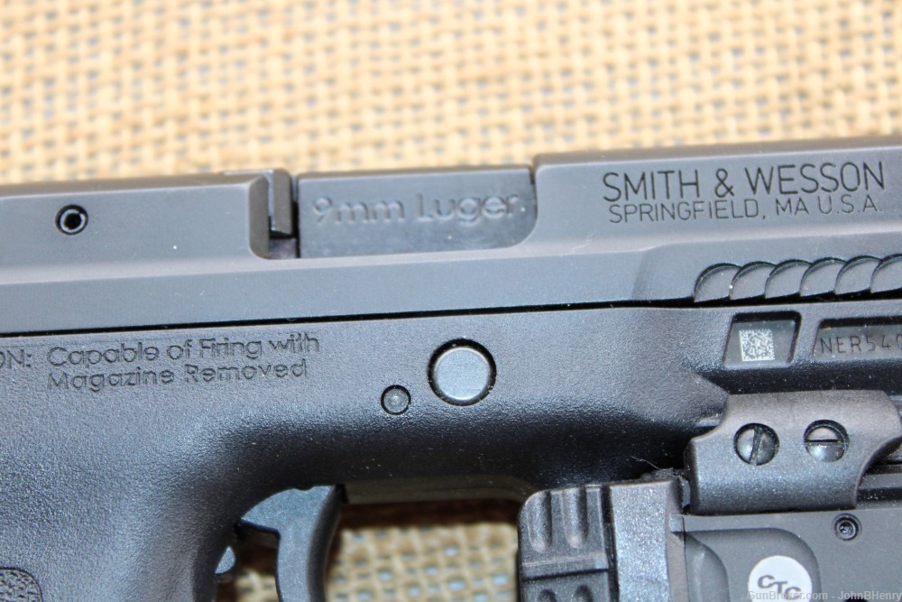 Smith & Wesson M&P Shield 9  9mm Luger with Red Dot Laser-img-5