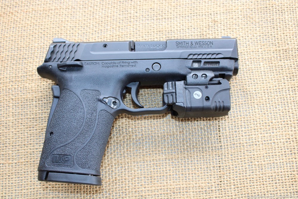 Smith & Wesson M&P Shield 9  9mm Luger with Red Dot Laser-img-4