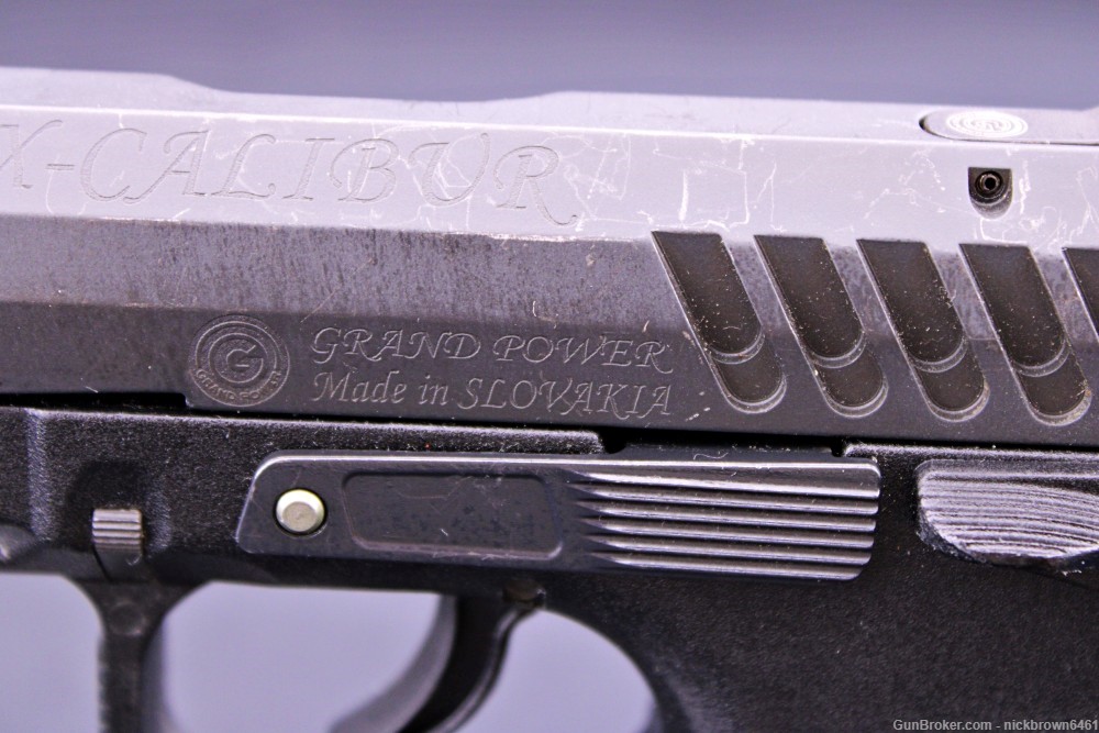 GRAND POWER X-CALIBER 9MM 5" FLUTED BULL BARREL FACTORY BOX COMPETITION-img-10