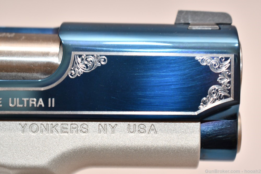 Wonderful Kimber Custom Shop Special Edition Sapphire Ultra II 9mm W Box-img-8