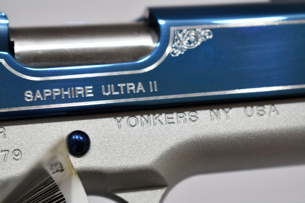 Wonderful Kimber Custom Shop Special Edition Sapphire Ultra II 9mm W Box-img-27
