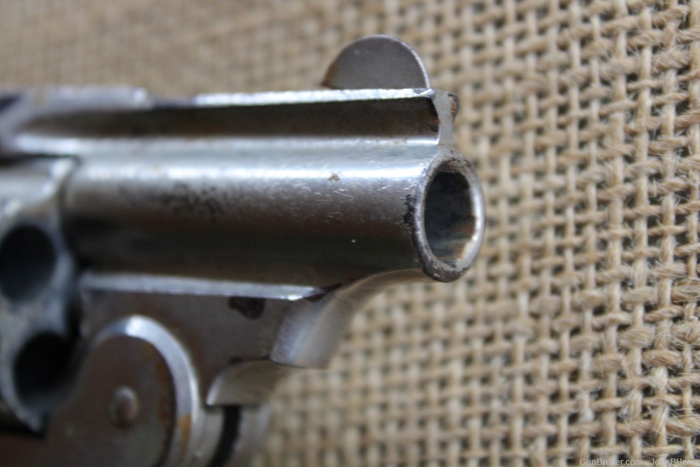 Iver Johnson 38Cal Break top Hammerless Revolver WORKS!-img-7