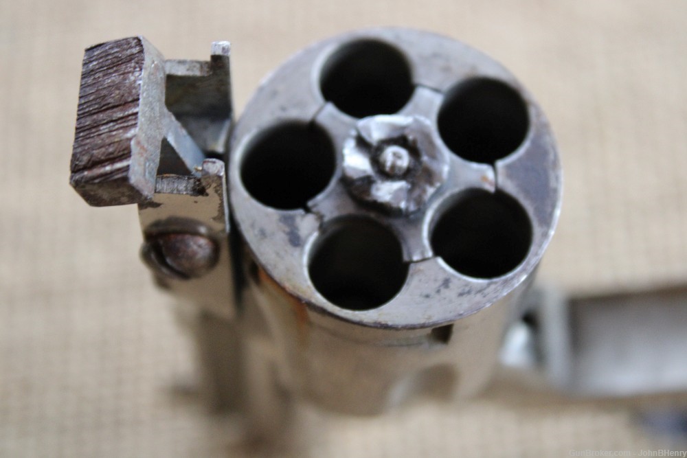 Iver Johnson 38Cal Break top Hammerless Revolver WORKS!-img-8