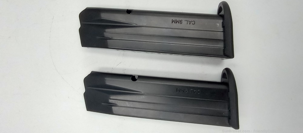 2 Walther PPQ 9mm Magazines 15rnds-img-3