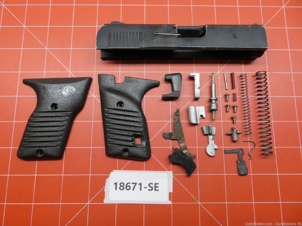 Cobra FS380 .380 ACP Repair Parts #18671-SE-img-0