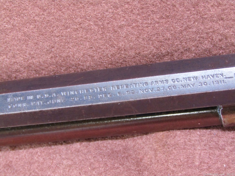 Winchester Model 90 22 Short Pump Action Rifle Made 1926 C&R Okay-img-15
