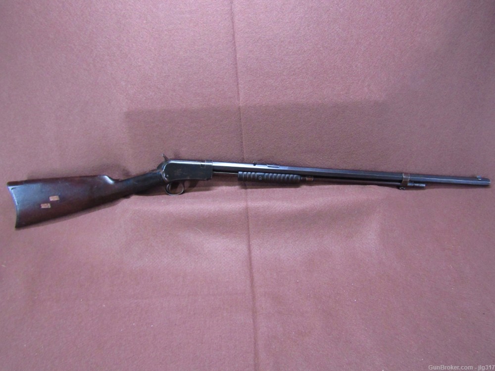 Winchester Model 90 22 Short Pump Action Rifle Made 1926 C&R Okay-img-0