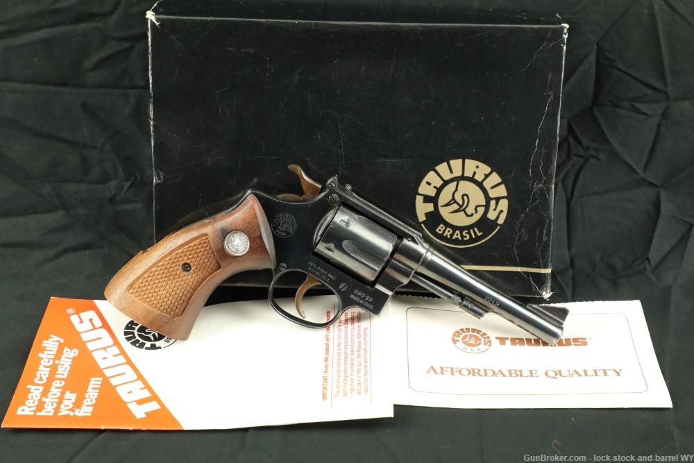 Taurus Model 94 .22 LR DA/SA 6 Shot Revolver 4” Barrel MFD 1977 w/ Box-img-2