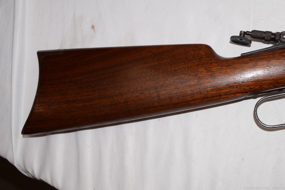 Winchester 1894, 30 WCF (30-30), 26" Octagon bbl, Tang Sight, Antique.-img-2