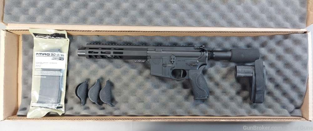 Smith & Wesson M&P15 Semi-Auto Pistol 5.56 NATO 7.5" Barrel 30 Rounds 13963-img-8